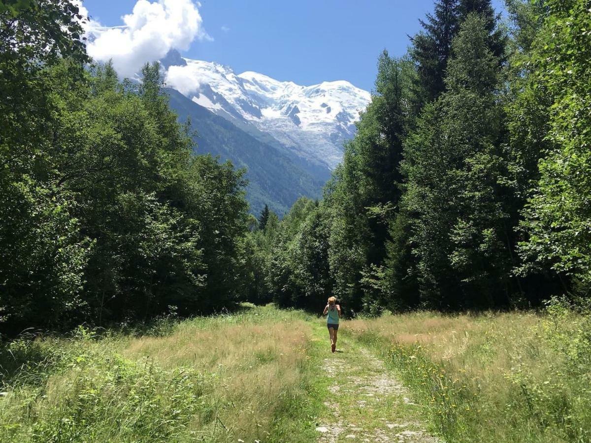 Beautiful Apartment In Chamonix Centre With Superb Mountain Views Eksteriør bilde