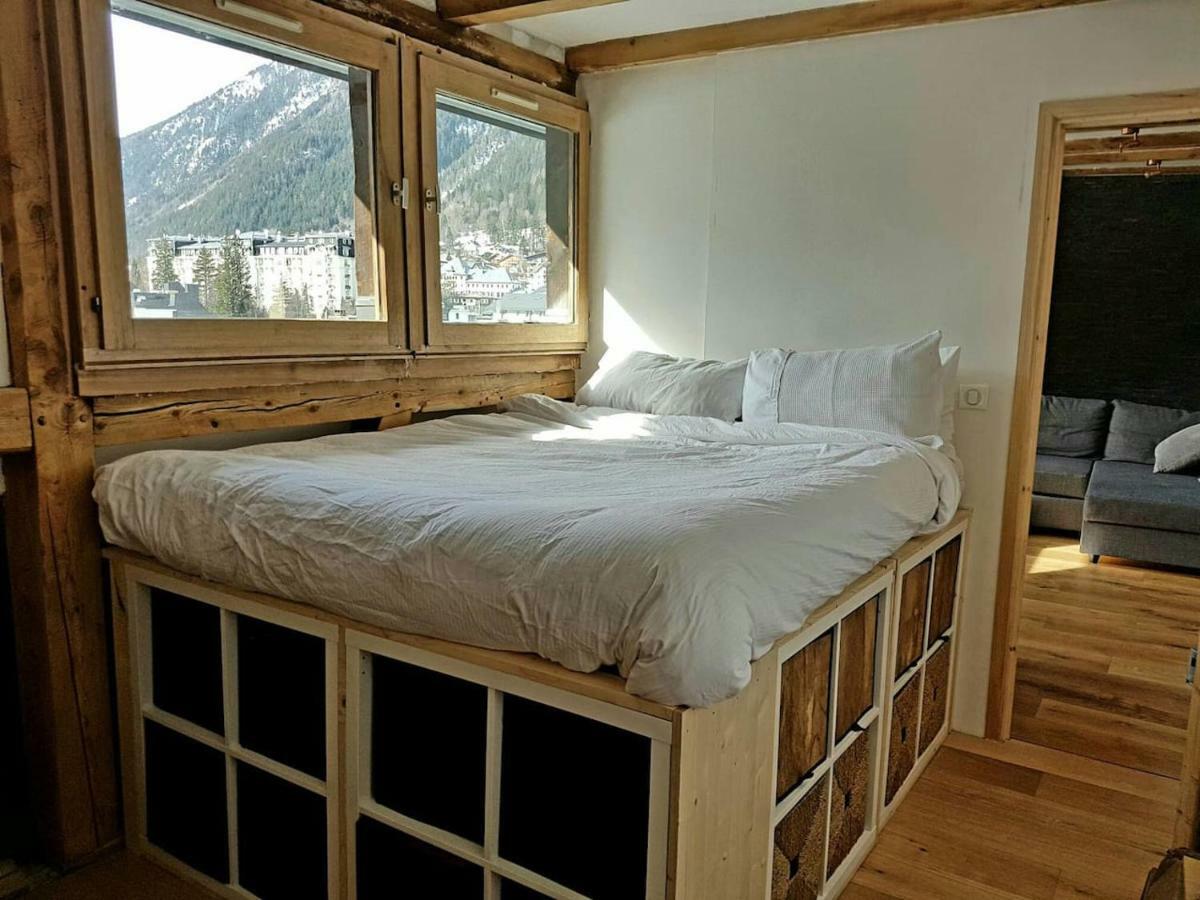 Beautiful Apartment In Chamonix Centre With Superb Mountain Views Eksteriør bilde